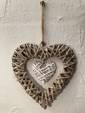 Wicker hanging heart for sale  BALLYMONEY