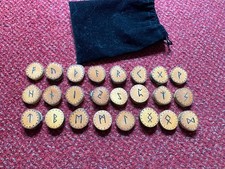 Futhark runes set for sale  DRYBROOK