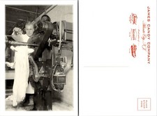 Cartão postal Continental James Candy Pulling Machine Atlantic City comprar usado  Enviando para Brazil