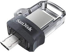 Używany, SanDisk Ultra Dual Drive 128GB Micro-USB, USB 3.0 TOWAR B na sprzedaż  PL