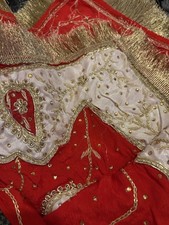 Dupatta chunni silver for sale  WEST BROMWICH