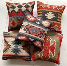 Conjunto de 4 peças capa almofada de juta para área externa 18x18" fronha quadrada decoração para casa, usado comprar usado  Enviando para Brazil