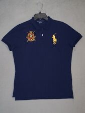 Camisa polo juvenil Ralph Lauren XL azul County Riders logotipo clube de jóquei unissex comprar usado  Enviando para Brazil