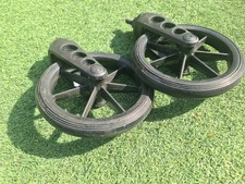 Wheelchair castors pair for sale  WIGAN