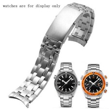 PULSEIRA DE RELÓGIO 18 MM PARA RELÓGIO OMEGA SPEEDMASTER MOON SEAMASTER AÇO INOXIDÁVEL PESADO comprar usado  Enviando para Brazil