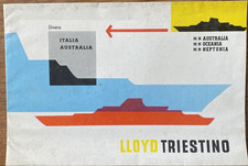 Lloyd triestino linea usato  Trieste