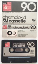 Basf chromdioxid musicassetta usato  Ferrara