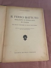 Ferro battuto sbalzato usato  Portici