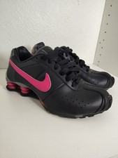 Tênis de corrida Nike feminino Shox Classic II preto rosa tamanho 7.5 343907-061 comprar usado  Enviando para Brazil