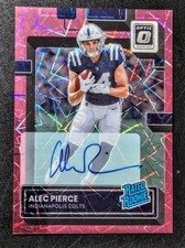 2022 Optic Pink Velocity Lazer Holo Prizm Alec Pierce auto rc SP /50 NO CARTÃO 🔥 comprar usado  Enviando para Brazil