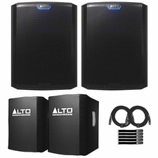 Alto Professional TS18S 18" Powered Active DJ PA Subwoofers Par com Capas comprar usado  Enviando para Brazil
