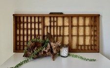 Vintage letterpress wooden for sale  WORTHING