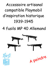 Custom ww2 playmobil d'occasion  Serris