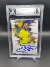 Autógrafo exclusivo 2023 LEAF Endrick Moreira no cartão autografado #LAE1 Beckett BAS, usado comprar usado  Enviando para Brazil