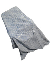 Colcha edredón Kantha de algodón Queen hecho a mano con estampado de bloques indio segunda mano  Embacar hacia Mexico