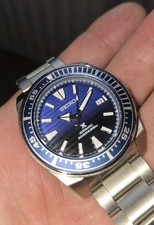 Seiko Prospex relógio de mergulho automático 200m 24 joias 7S35A-00D0 azul deslumbrante comprar usado  Enviando para Brazil