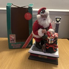 Holiday creations santa for sale  SEAFORD