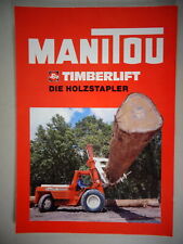 Prospekt broschüre manitou gebraucht kaufen  Jever