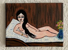 Tableau féminin acrylique d'occasion Tableau féminin acrylique d'occasion  Marseille IX