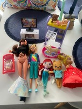 Bundle barbie dolls for sale  HEREFORD