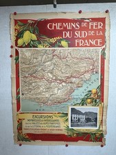 Rare affiche ancienne d'occasion  Lille-