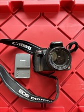 Câmera DSLR Canon EOS Rebel XT Preta - Lente 35-80mm comprar usado  Enviando para Brazil
