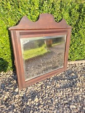 Antique mahogany mirror for sale  TELFORD