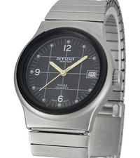 Relógio de pulso suíço vintage Sicura Stunt (Breitling) todo em aço inoxidável comprar usado  Enviando para Brazil