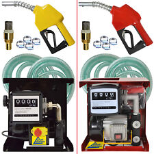 POMPA TRAVASO GASOLIO POMPA GASOLIO ELETTROPOMPA DIESEL KIT CON CONTALITRI SET na sprzedaż  Wysyłka do Poland