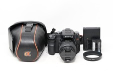 Usado, Câmera DSLR Sony Alpha A100 10.2MP - Preta com Lente 18-70mm Com Estojo (#B32) comprar usado Usado, Câmera DSLR Sony Alpha A100 10.2MP - Preta com Lente 18-70mm Com Estojo (#B32) comprar usado  Enviando para Brazil