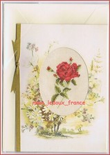 Carte brodée main d'occasion  Grasse