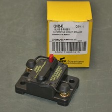 Disjuntor automotivo Cooper Bussmann CB18540, 40A 42V DC, térmico SAEJ1171 comprar usado  Enviando para Brazil