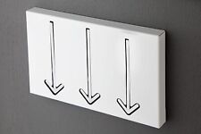 Wandgarderobe weiß pfeile gebraucht kaufen  Chemnitz