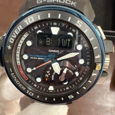 Relógio de rádio solar Casio G-SHOCK Gulfmaster GWN-Q1000A masculino, preto, 57,3 mm comprar usado  Enviando para Brazil