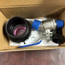 IBC Tote Tank Válvula Adaptador de Drenagem 1/2" Mangueira de Jardim Torneira Conector de Água EUA comprar usado  Enviando para Brazil