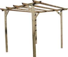Pergola legno 3x3 usato  Napoli