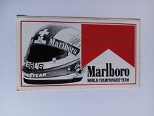 Marlboro.Formula1.Naklejka.Autocollant.Adesivo.Naklejka-Clay Regazzoni na sprzedaż  Wysyłka do Poland