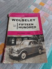 Wolseley 1500 1957 for sale  BEDFORD