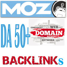 Obtenha 50 backlinks Do-Follow de sites MOZ DA 50+ para o seu site comprar usado  Enviando para Brazil