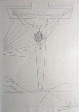 Salvador dalì cristo. usato  Quartu Sant Elena