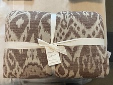 Edredom jacquard Pottery Barn Ikat Edredon - King/ Cal King - Varejo $229 comprar usado  Enviando para Brazil