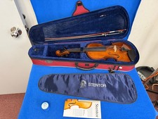 Conjunto de roupa de violino Stentor 1500 Student Series II 4/4 tamanho completo com estojo e arco comprar usado  Enviando para Brazil
