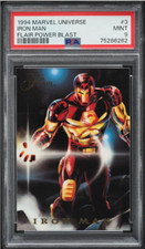 1994 Flair Marvel Universe Iron Man FLAIR POWERS BLAST #3 PSA 9 Estado perfeito, usado comprar usado  Enviando para Brazil