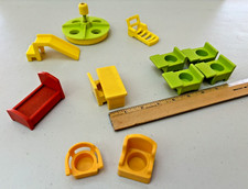 Castelo escolar Fisher Price Little People 12 peças vintage CASA PLAYGROUND comprar usado  Enviando para Brazil