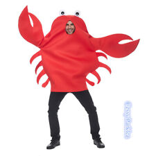Fantasia H-J4-1 Adulto Unissex Caranguejo Festa do Mar Animal Comida do Mar Halloween Semana do Livro comprar usado  Enviando para Brazil