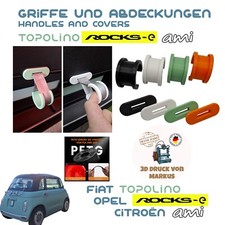 Używany, Uchwyty i osłony, Fiat Topolino, Citroën Ami, Opel Rocks-e, akcesoria na sprzedaż  Wysyłka do Poland