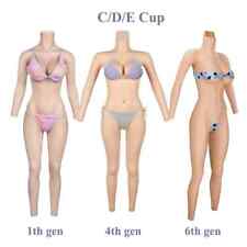 Body de silicone cosplay maricas vagina falsa formas de peito para transgêneros 1/4/6th comprar usado  Enviando para Brazil