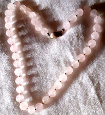 Collana quarzo rosa usato Collana quarzo rosa usato  Lucca