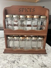 Vintage wood spices for sale  Dixon