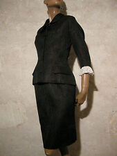 Terno Jean Hercey raro alta costura 1950 vintage roupão e colete vintage anos 50 (36/38), usado comprar usado Terno Jean Hercey raro alta costura 1950 vintage roupão e colete vintage anos 50 (36/38), usado comprar usado  Enviando para Brazil